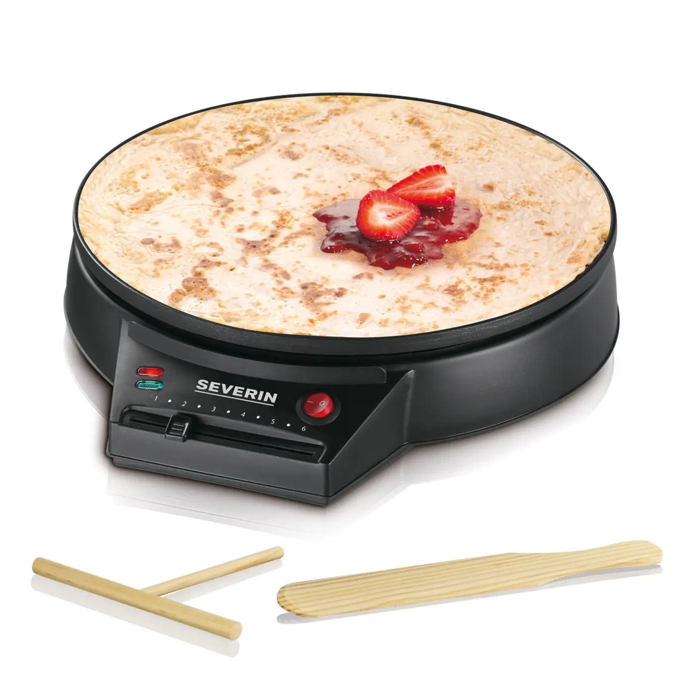 Severin Crêpes Maker 2198 Schwarz