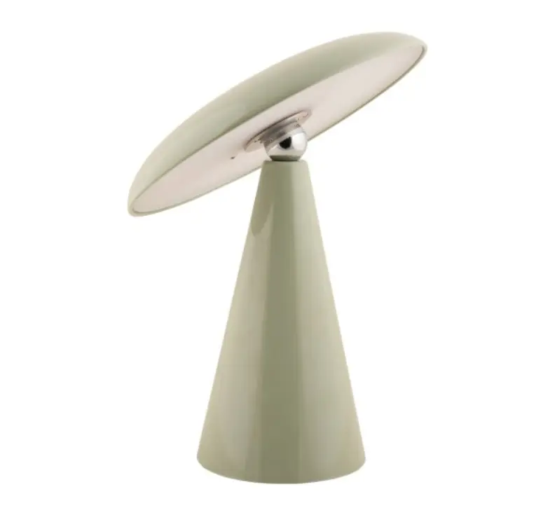 Present TimeKarlsson Tischleuchte Phonebe LED grayed jade ca. 23x26 cm