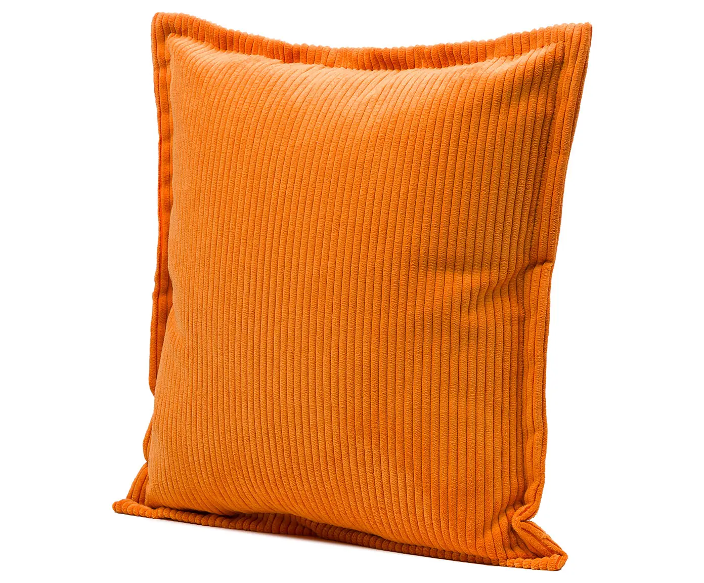 Gözze Capri Kissen Feincord-Optik Orange 50x50 cm