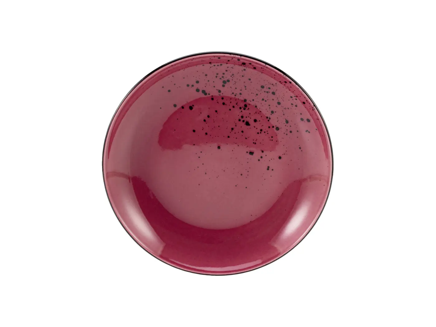 Creatable Dessertteller, 21 x 3 x 21 cm Rot