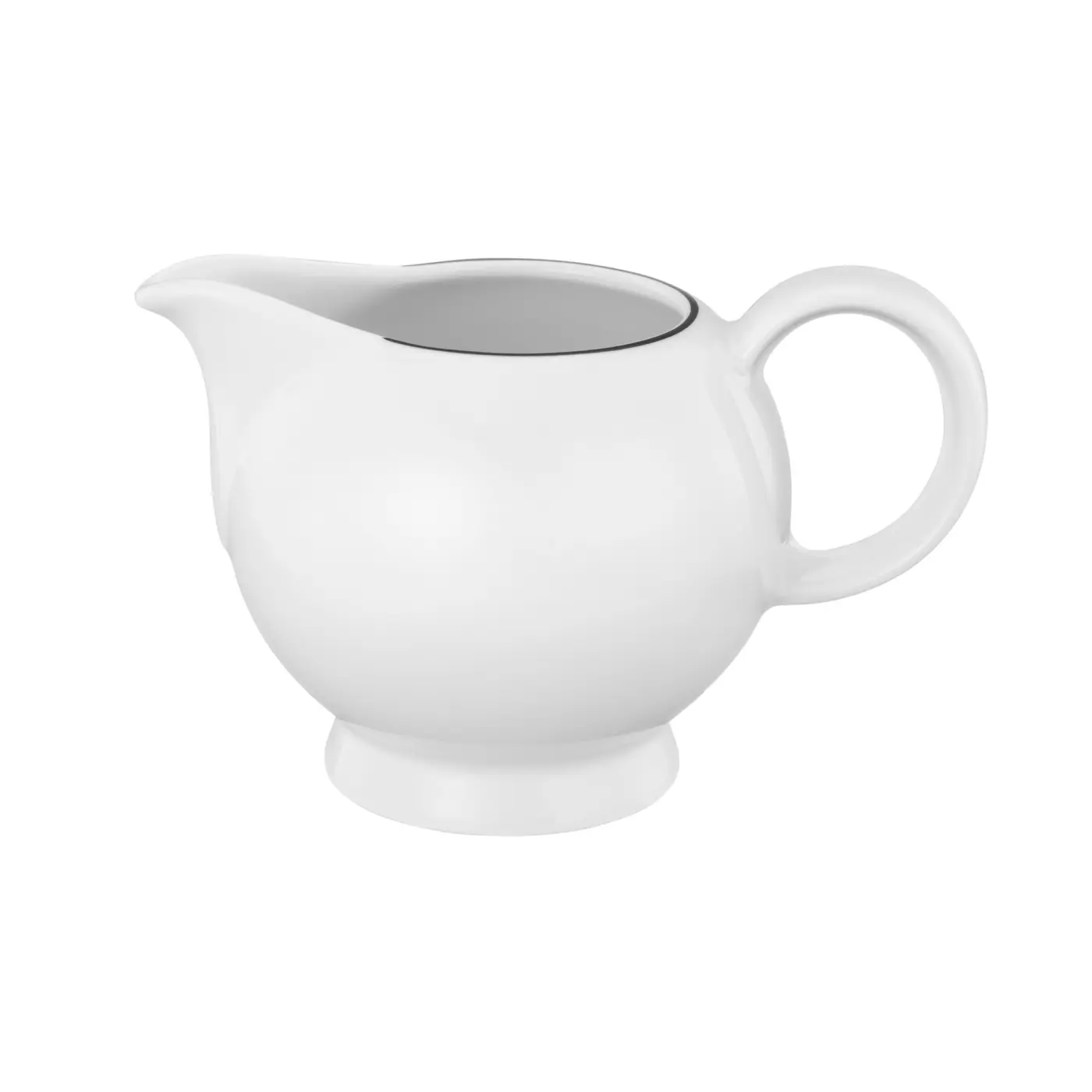 Seltmann Milchkännchen Lido Black Line 0,23 L Weiß