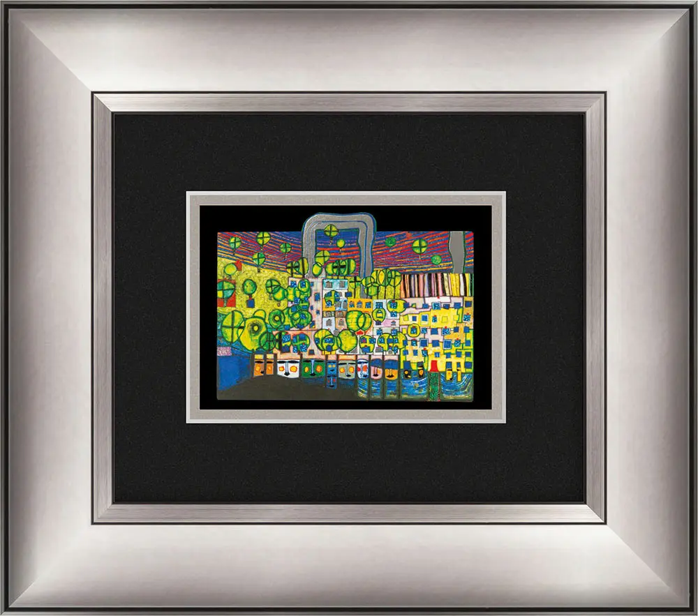 ars graphica Individual Art - Hundertwasser: Löwengasse