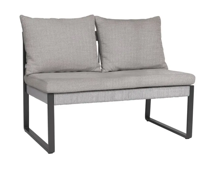 Stern 2-Sitzer-Bank Tammo Stone/Anthrazit ca. 110x75x85 cm