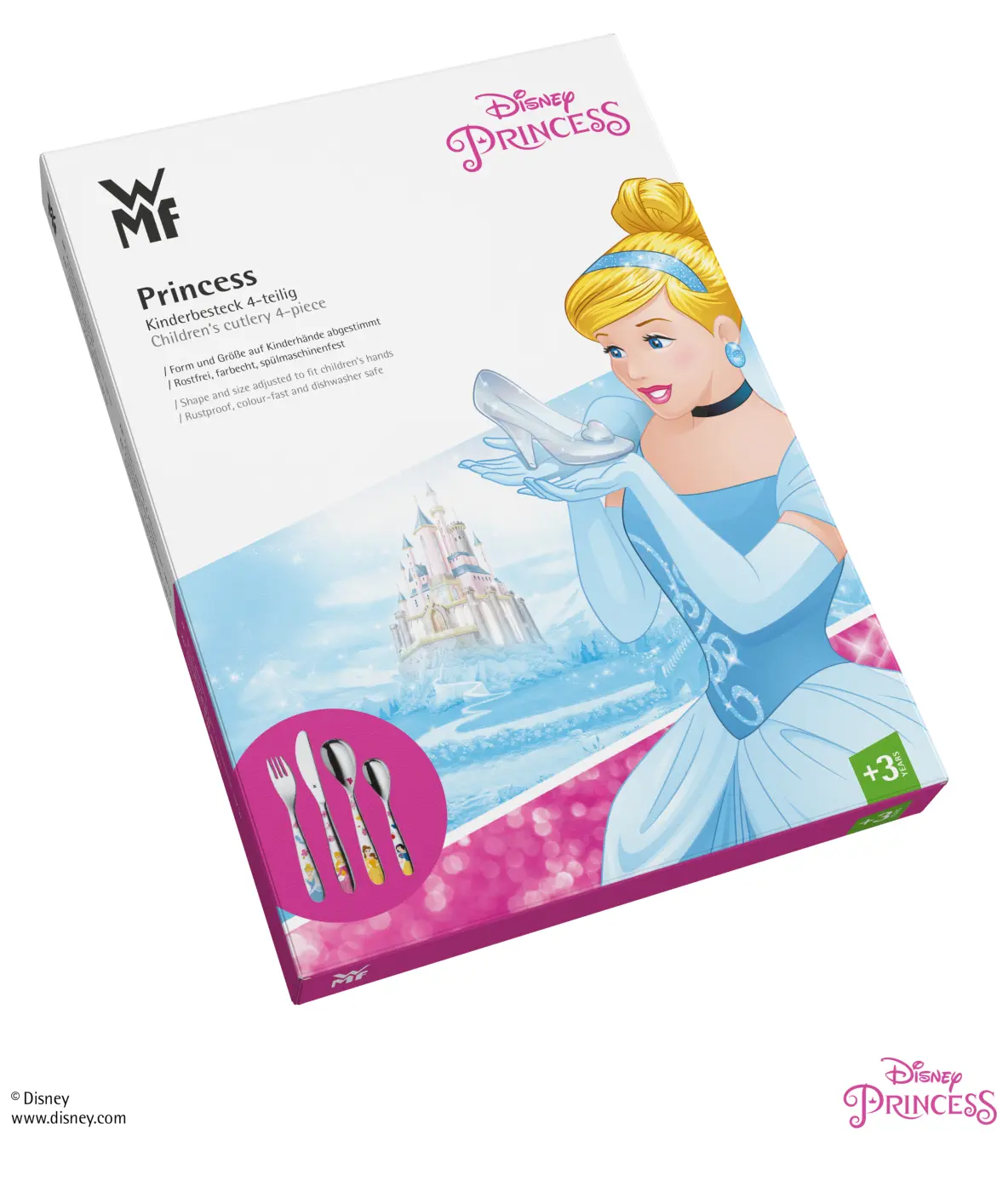 WMF Kinderbesteck-Set Disney Princess,