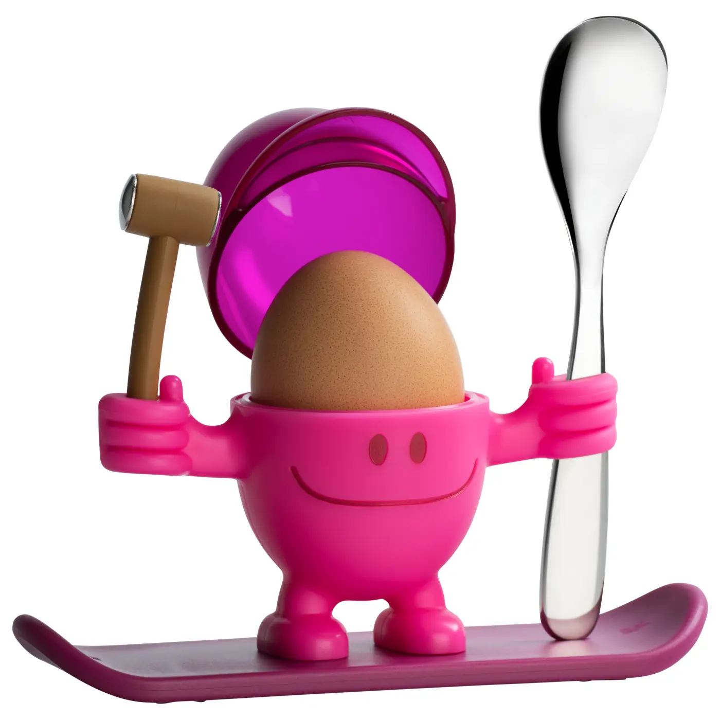 WMF Eierbecher McEgg mit Löffel, Pink WMF Eierbecher McEgg mit Löffel, Pink