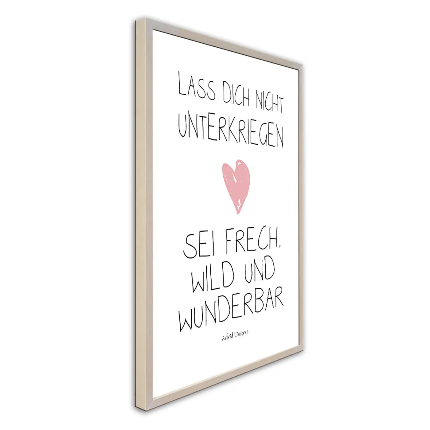 ars graphica Word-Art - Word-Art: Lass dich nicht unterkriegen