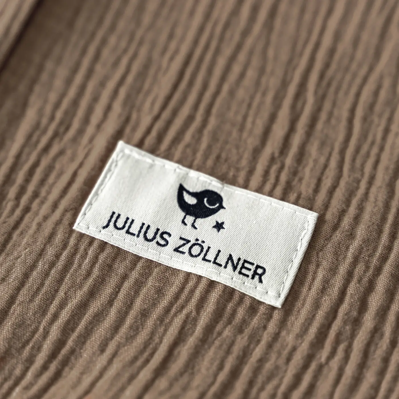 Zöllner Sommerschlafsack Musselin nougat