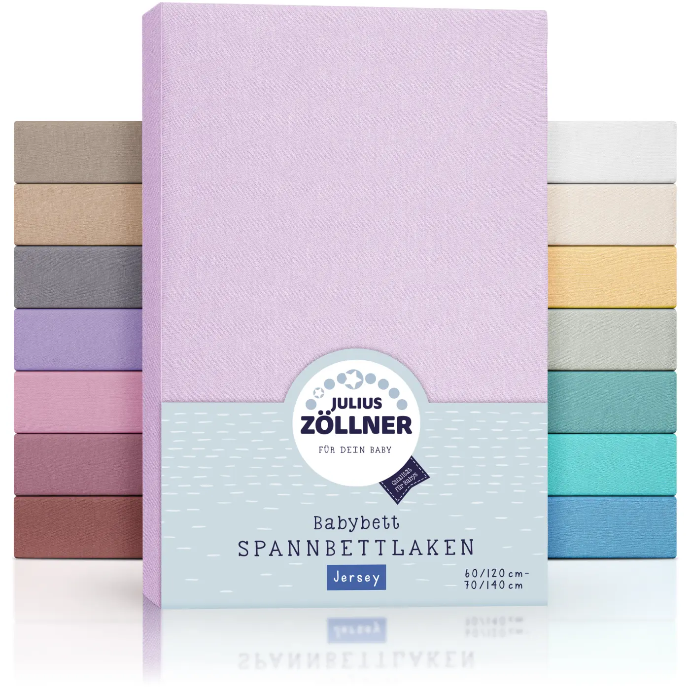 Zöllner Spannbetttuch Jersey flieder