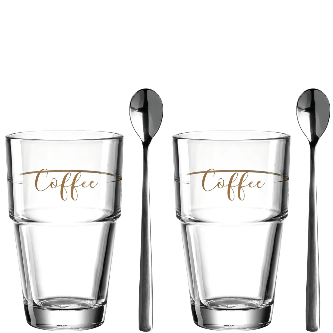 Leonardo Becher 'Coffee' SOLO 2er-Set 410 ml