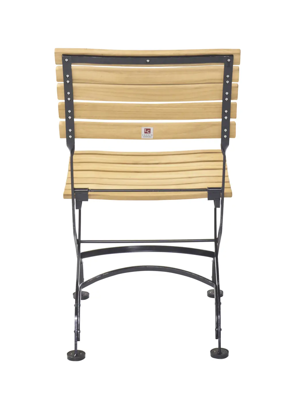 LC Garden Stuhl Wimbledon Teak/schwarz ca. 46x59x86.5 cm