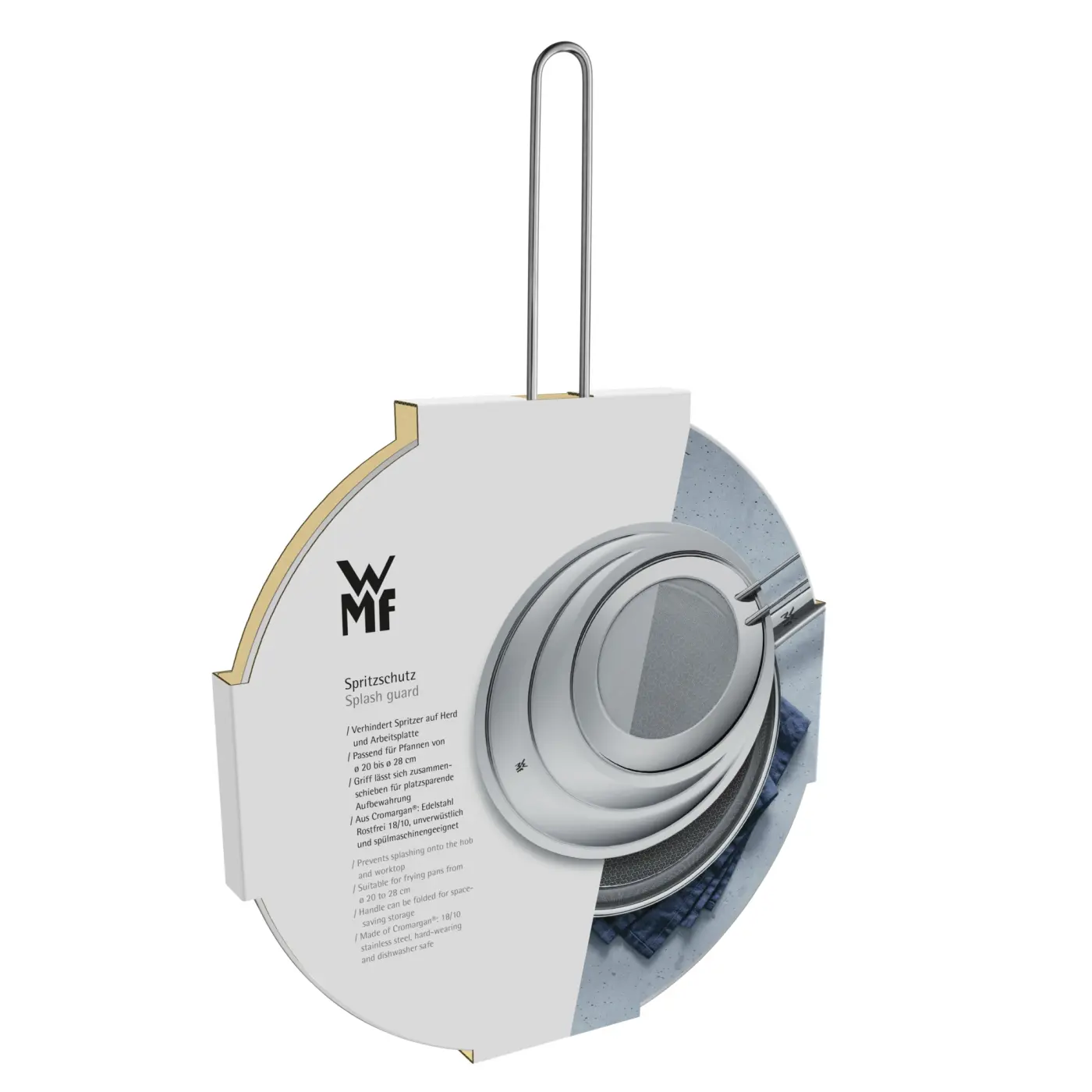 WMF Spritzschutz mit einschiebbarem WMF Spritzschutz mit einschiebbarem