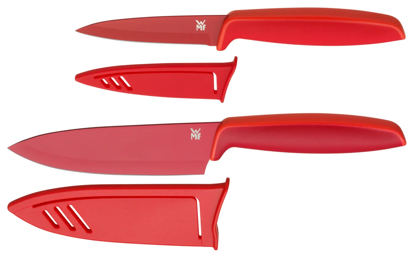 WMF Touch Messer-Set, 2-teilig, Rot