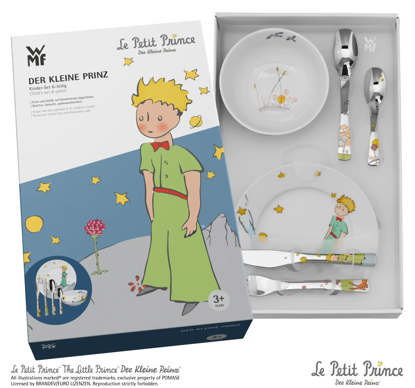 WMF Kinderbesteck-Set Der kleine Prinz,