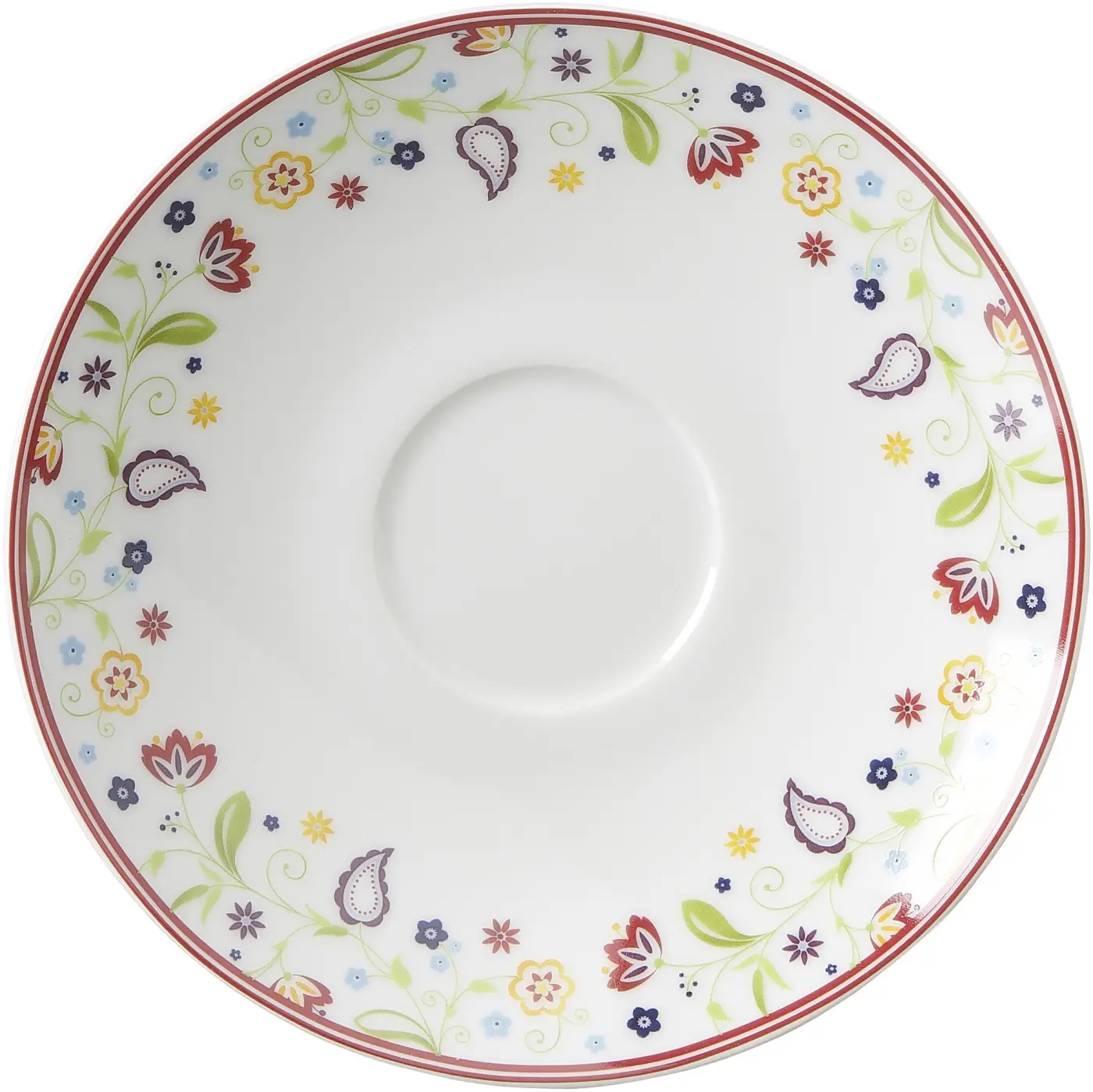 Ritzenhoff Untertasse Shanti 16 cm Bunt