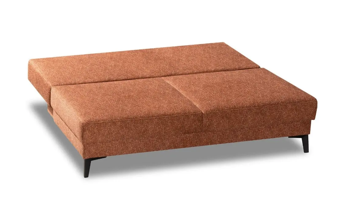 Restyl Schlafsofa Fanny Rostrot inkl.Hubbeschlag LF: 155x200 cm
