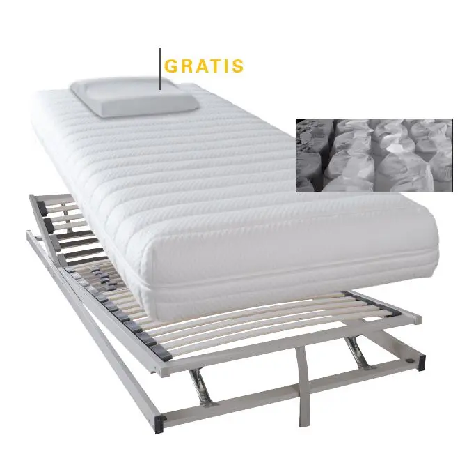 ADA Nova Matratzenset Sirius 8 H2 90x200 cm Nackenkissen gratis