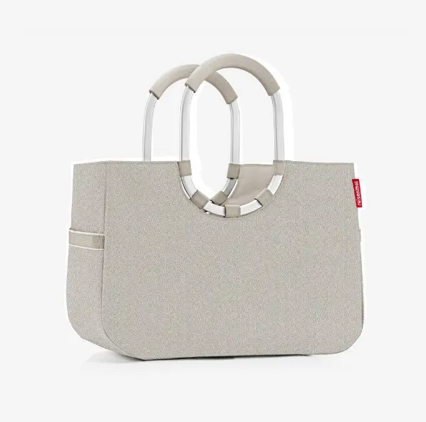 Reisenthel Loopshopper L herringbone sand