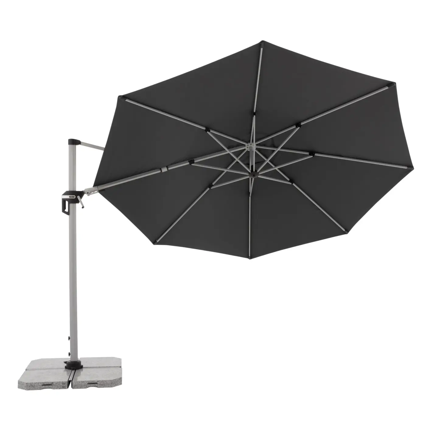 Doppler Pendelschirm ACTIVE ca. 370 cm Durchmesser 8-tlg. Anthrazit Doppler Pendelschirm ACTIVE ca. 370 cm Durchmesser 8-tlg. Anthrazit