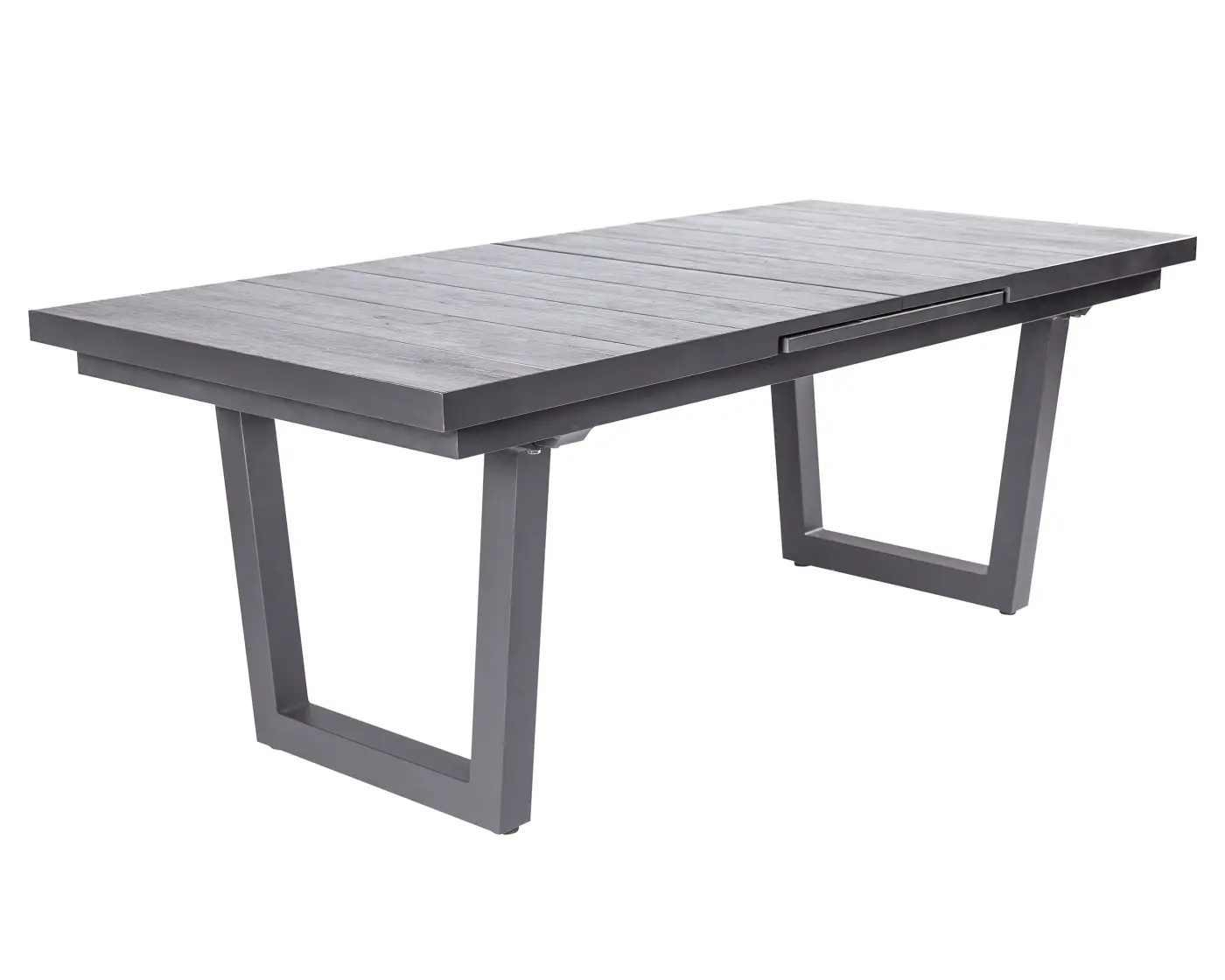 LC Garden Ausziehtisch Keramo ca. 200-260x100x76 cm Dunkelgrau/Anthrazit