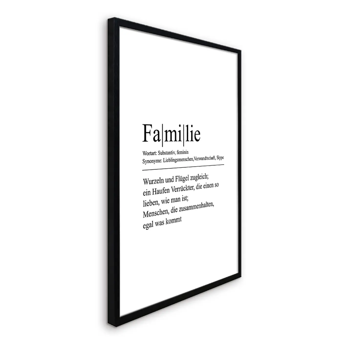 ars graphica Word-Art - Word-Art: Familie