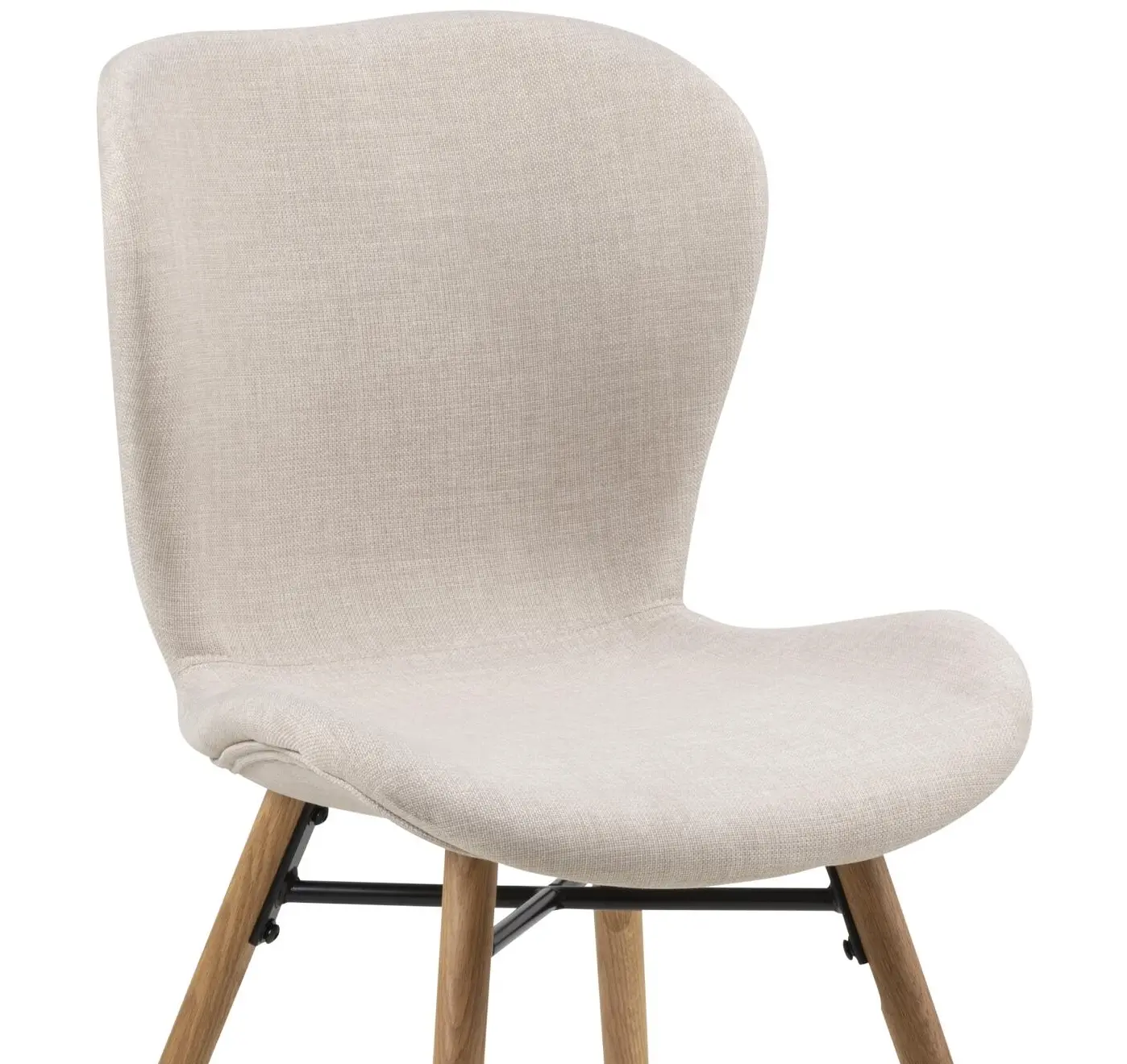 Actona Vierfußstuhl Batilda Beige