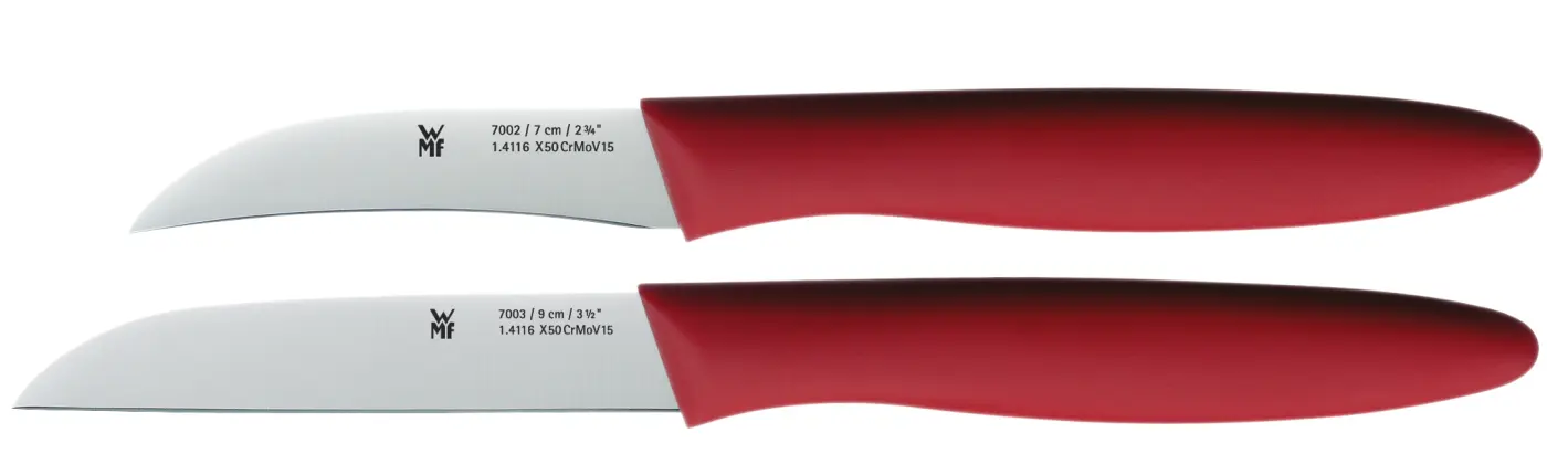 WMF Gemüsemesser-Set, 2-teilig, Rot