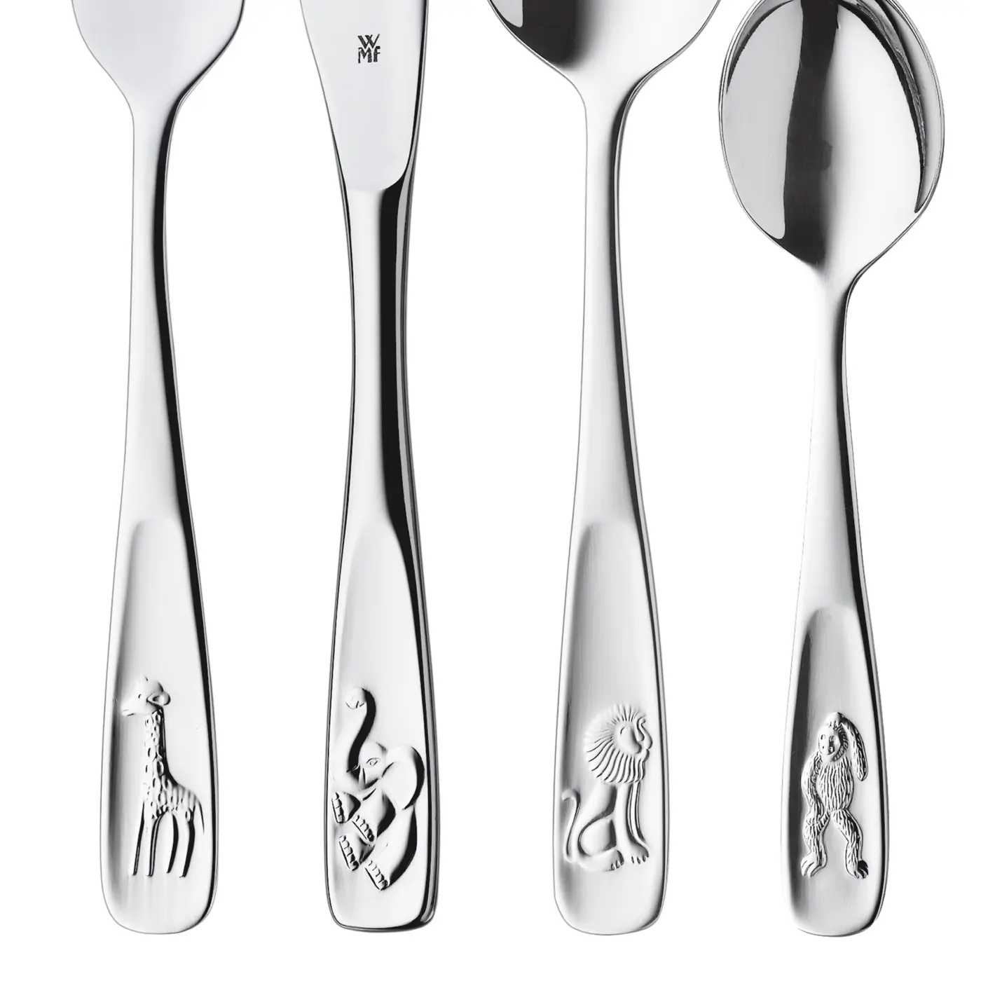 WMF Kinderbesteck-Set Tiere, 4-teilig