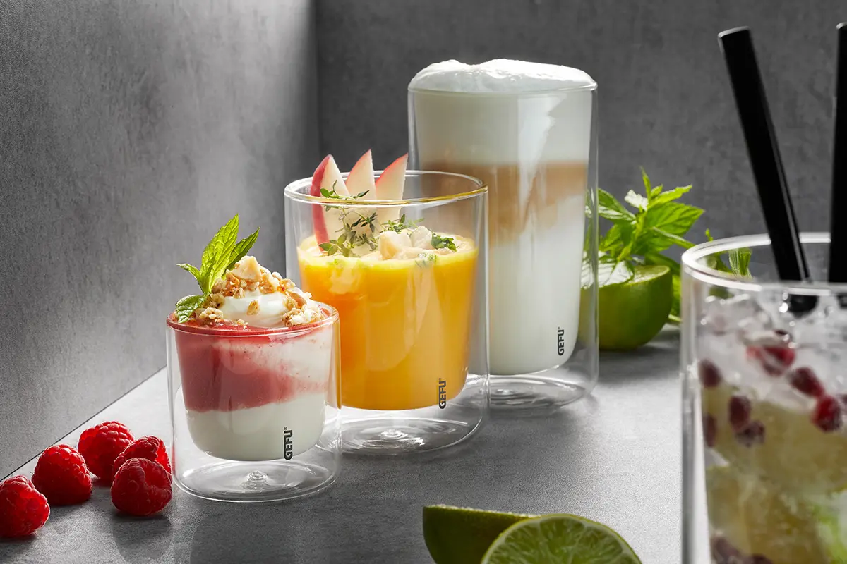 GEFU Thermoglas MIRA, 350 ml, 2 Stück