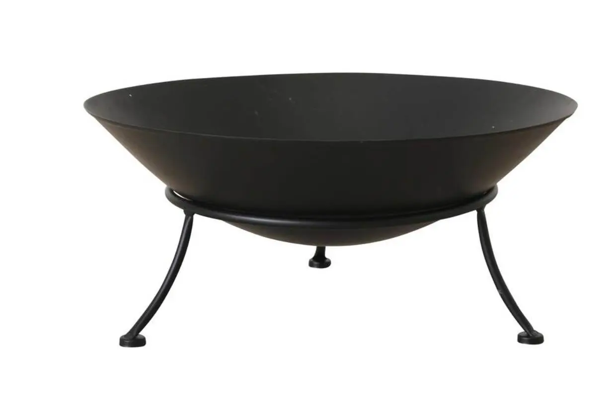 Boltze Feuerschale Schwarz 27 cm
