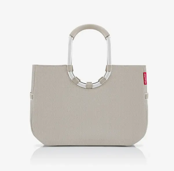 Reisenthel Loopshopper L herringbone sand