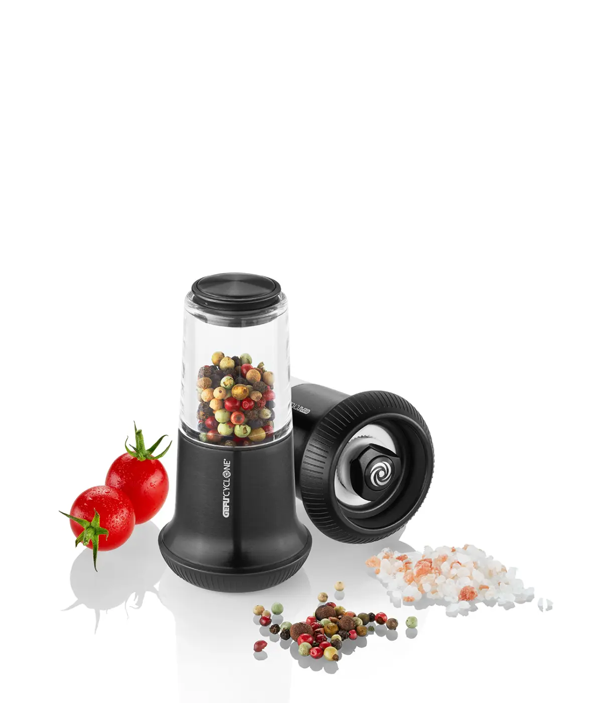 GEFU Salz- oder Pfeffermühle X-PLOSION® schwarz 10,7 cm