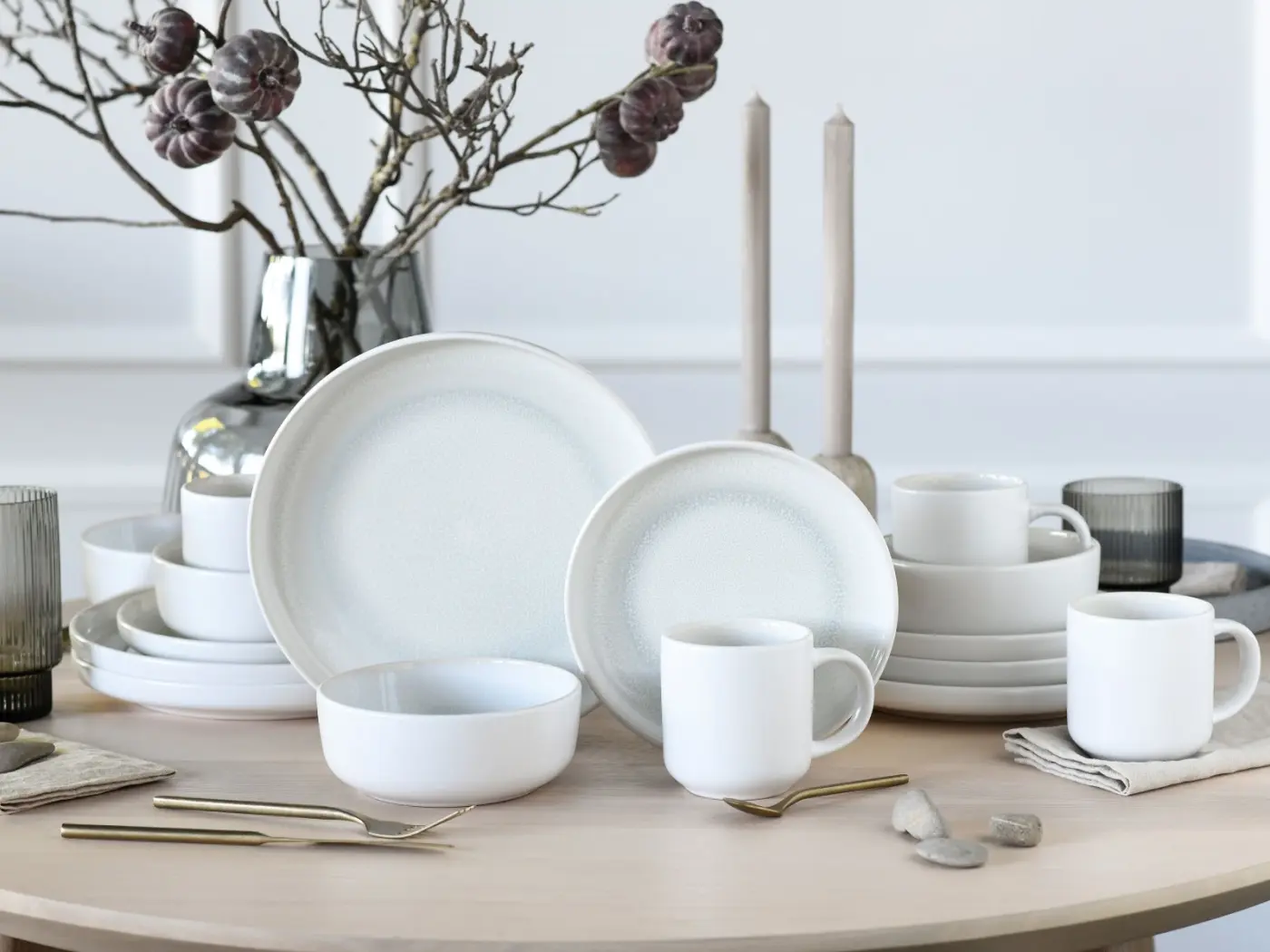Creatable Kombiservice 16-tlg. Nordic Fjord Ice 