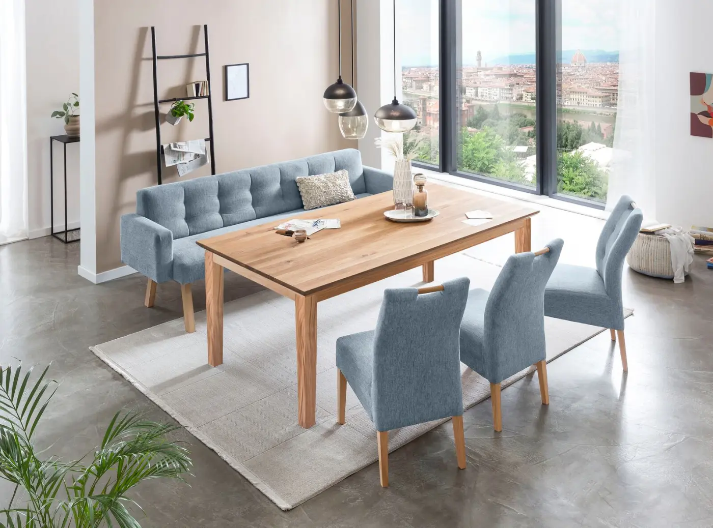 Standard Tisch Skanderborg  Eiche rustik geölt ca. 200x100 cm