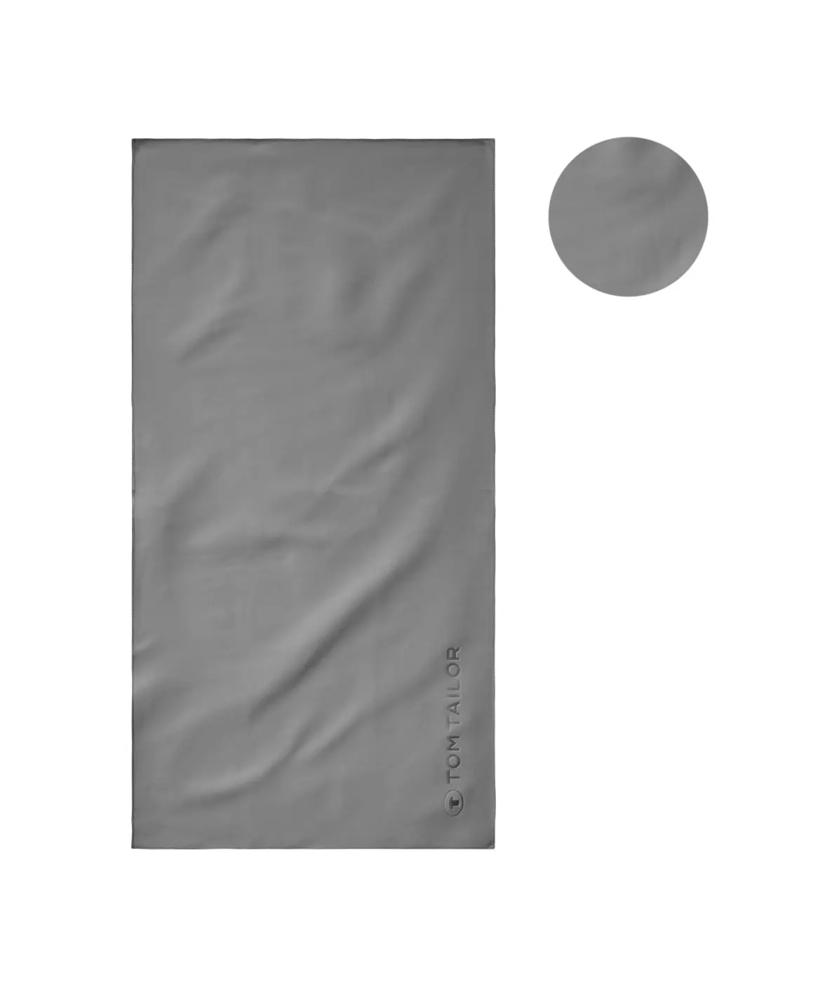 Tom Tailor Fitness Towel dark grey 1x 50x100 cm