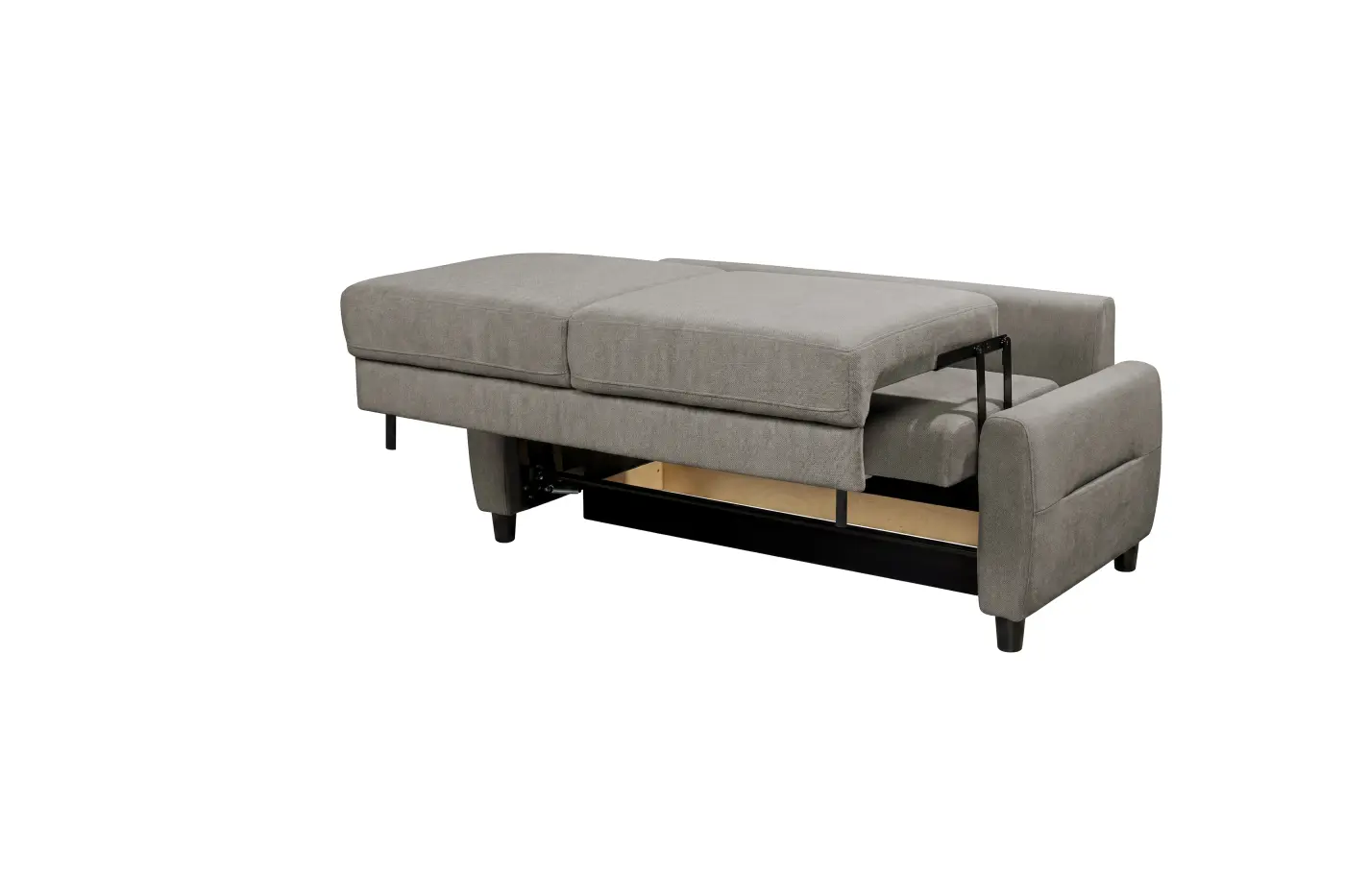 Ed Lifestyle Schlafsofa Rio 2F.BK 160cm Elaris 07 stone