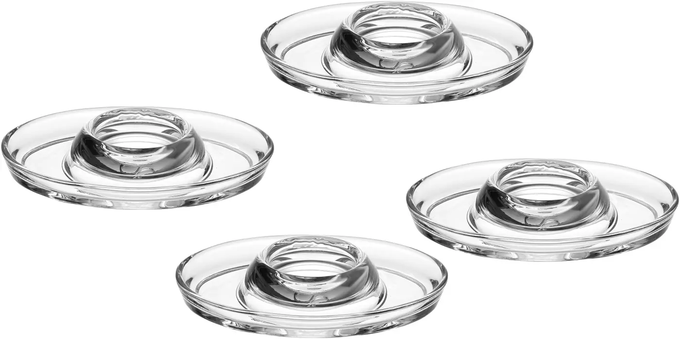 Ritzenhoff Eierteller Vio 12,7 cm, 4-tlg. Klar