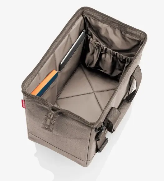 Reisenthel Allrounder M Herringbone mokka ca. 40x33,5x24 cm