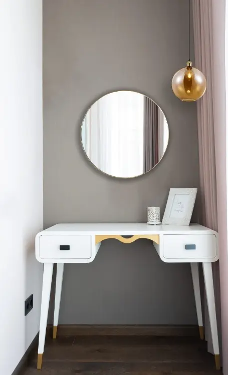 Mirrors & More Wandspiegel rund Esra ca. 60 cm Durchmesser