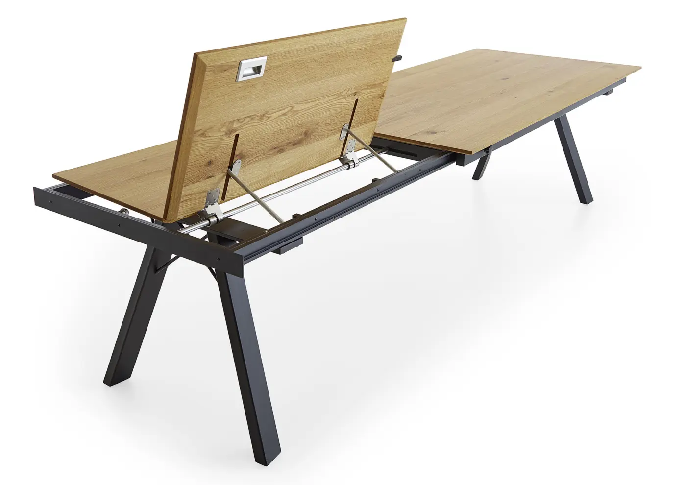 Niehoff Design-Tisch Bridge Charaktereiche furniert ca. 160-240x75x100 cm