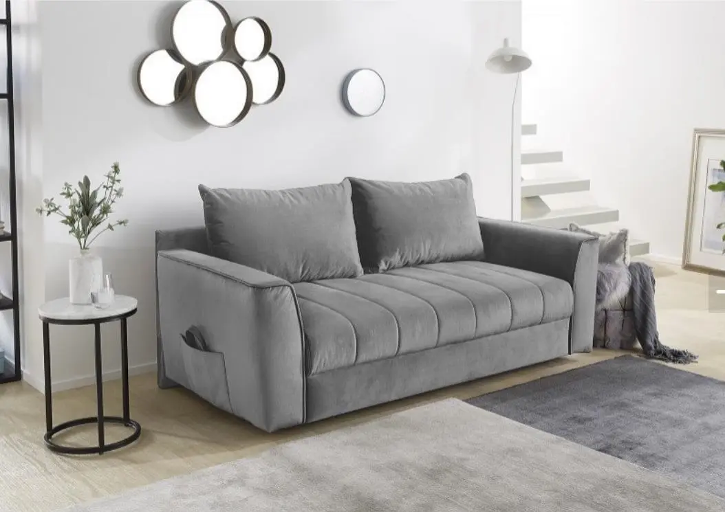 JOB Schlafsofa Rick Grau