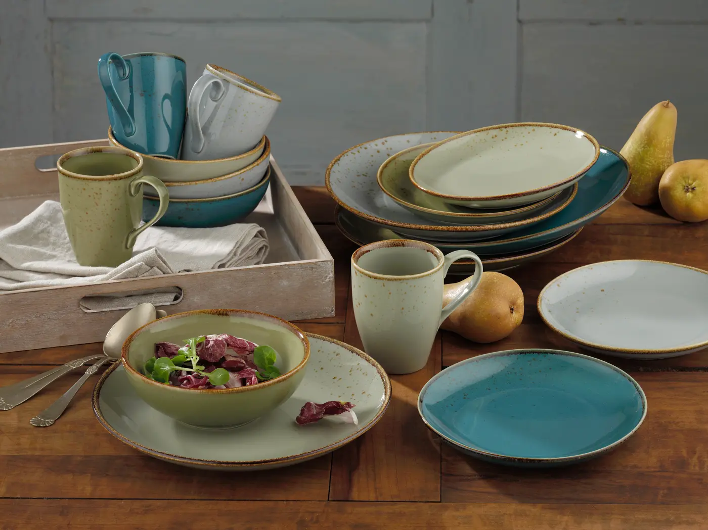 Creatable Speiseteller, D27 cm Blau