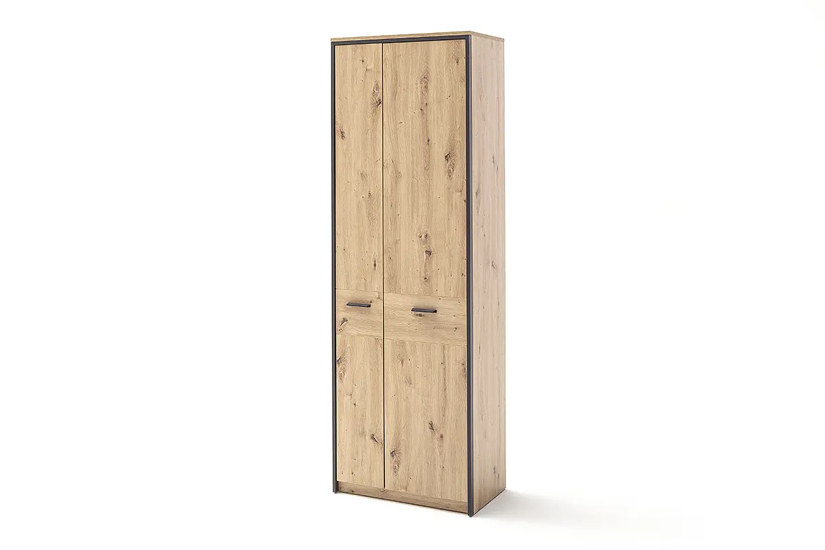 MCA Garderobenschrank Balkeneiche ca.65x196x38 cm
