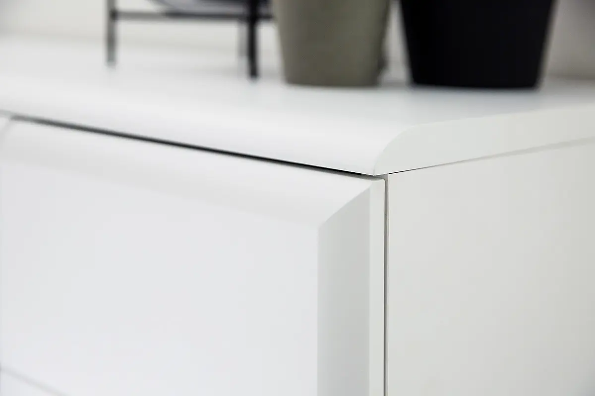 MCA Highboard weiß matt ca.120x124x38 cm