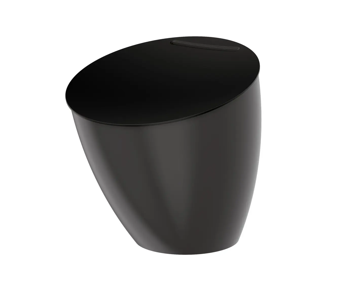 Mepal Bio-Abfallbehälter Nordic black 2,2 L