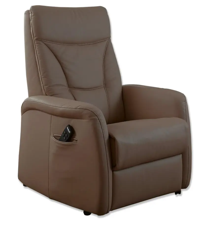 Hukla Relaxsessel Leder Braun