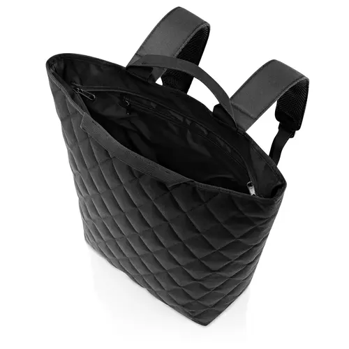 Reisenthel shopper-backpack rhombus black