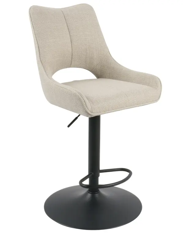 Hela Barhocker Rockport H Beige ca. 50x98-120x57 cm