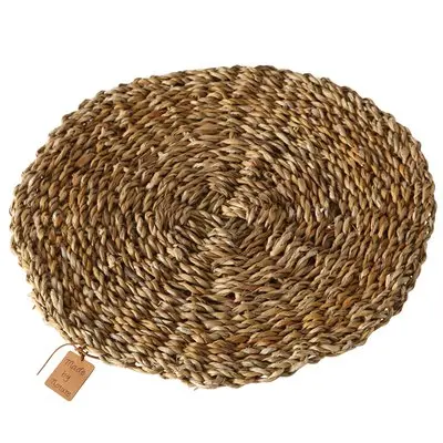 Boltze Tischset Sophy Seegras rund ca. 40 cm