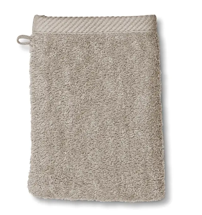 Kela Waschhandschuh Ladessa 15x21 cm Silbergrau