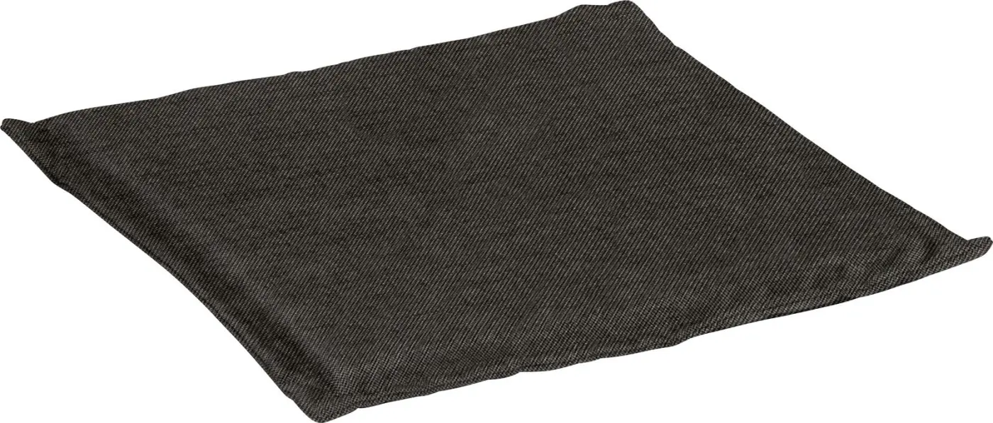 Stern Universal-Sitzkissen ca. 44x44x3 cm 100% Polyacryl Dessin Seidenschwarz